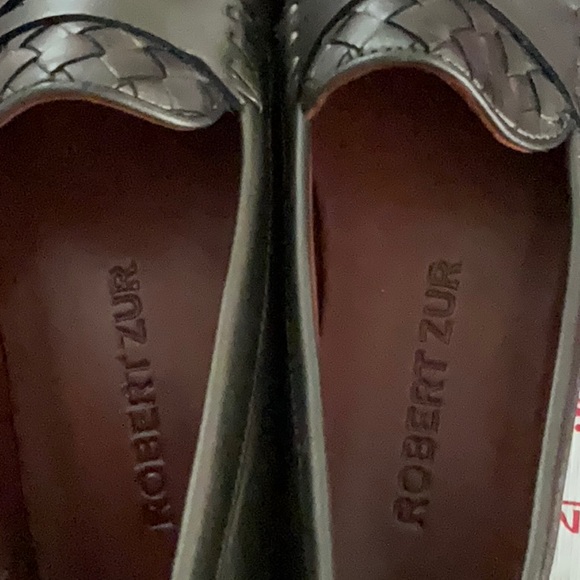 Pewter colored driving moccasin size 8m by Robert Zur - Picture 2 of 6